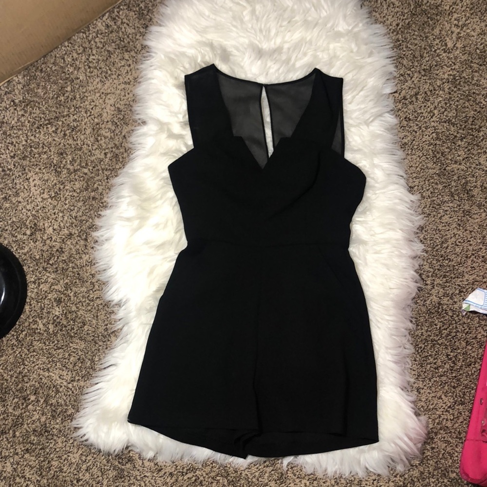Black jumpsuit (short)